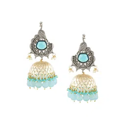 Zaveri Pearls Contemporary Jhumkas Earrings-30