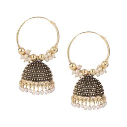 Keviv Gold-Plated Contemporary Jhumkas-image-60