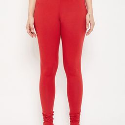 Cantabil Women Churidar-Length Cotton Leggings-picture-10