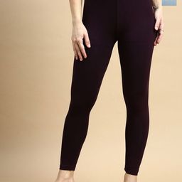 De Moza Pack Of 2 Ankle Length Leggings-image-55