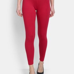 SUTI Women Ankle-Length Cotton Lycra Leggings-image-99