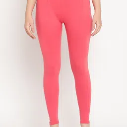 TAG 7 Women Pink Ankle-Length Leggings-image-39