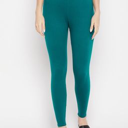 Clora Creation Women Mid Rise Cotton Ankle Length Leggings-picture-24