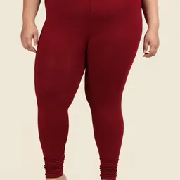 TWIN BIRDS Plus Size Women Super Stretch Churidar Length Leggings-picture-27