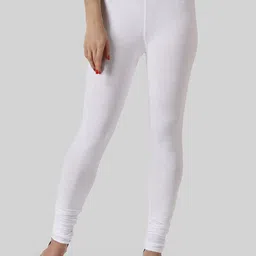 SAUNDARYA Four Way Stretchable Churidar Length Leggings-image-24