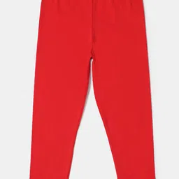 Jockey Girls Super Combed Cotton Elastane Stretch Slim Fit Three Quarter Leggings - AG54-image-64