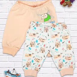 MeeMee Boys Pack Of 2 Cotton Leggings-image-10