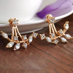 OOMPH Crystals Studs Earrings-53