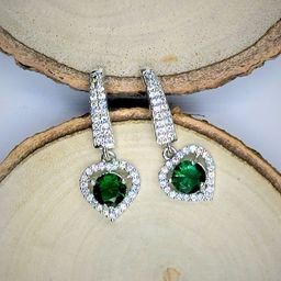 AKLINA Diamond Shaped Studs Earrings-image-86