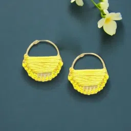 DressBerry Circular Studs Earrings-image-78