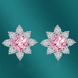 Designs & You Silver-Plated Studs Earrings-0