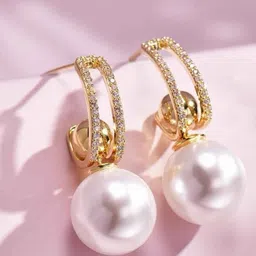 EL REGALO Contemporary Half Hoop Earrings-42