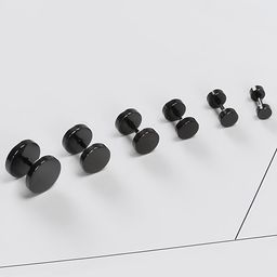 KARISHMA KREATIONS Set Of 6 Contemporary Stud Earrings-image-40