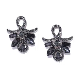 DressBerry Silver-Plated Contemporary Studs Earrings-33