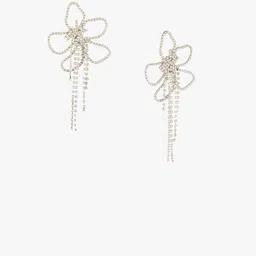 Kazo Silver-Plated Contemporary Drop Earrings-42