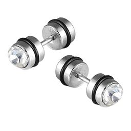 VIEN Silver-Plated Contemporary Studs Earrings-image-69