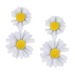 JOKER & WITCH Contemporary Floral Drop Earrings image 5