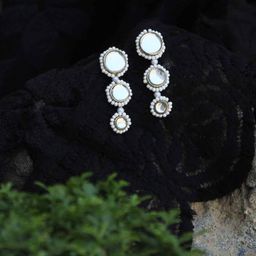 BeAbhika Beaded Drop Earrings image 2
