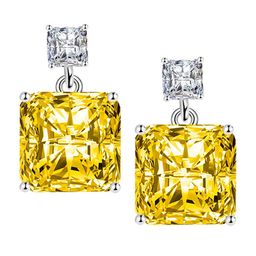 Designs & You Silver-Plated Cubic Zirconia Studded Square Studs Earrings image 3