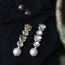 BeAbhika Teardrop Shaped Drop Earrings image 3