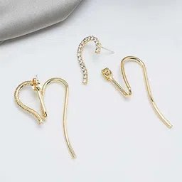 VAGHBHATT Heart Shaped Studs Earrings image 4