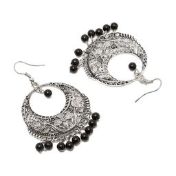 Sangria Set Of 4 Silver-Plated Beaded Drop Earrings image 3