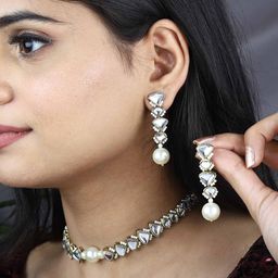 BeAbhika Teardrop Shaped Drop Earrings image 5