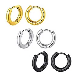 VIEN Set Of 3 Assorted Circular Hoop Earrings image 3