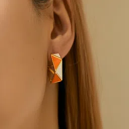 AQUASTREET 18K Gold-Plated Irregular Studs-image-60