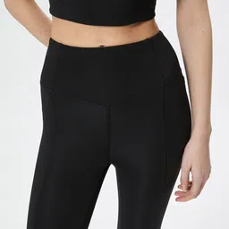 Koton Women High-Rise Ankle Length Training or Gym Tights image 4