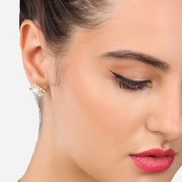 AMI Set of 25 Gold-Plated Contemporary Studs Earrings image 3