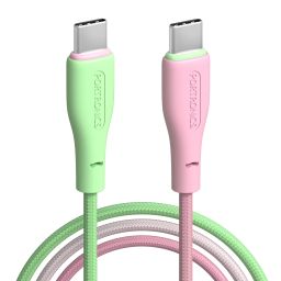 portronics HUE X - Type C To Type C 60W 1M image 1