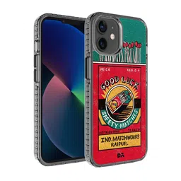 DailyObjects Red Good Luck Matchbox Printed iPhone 12 Mini Back Case image 1