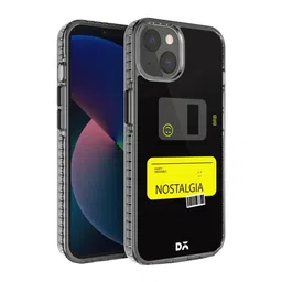 DailyObjects Black Nostalgia BRB Stride 2.0 iPhone 13 Mini Back Case-51