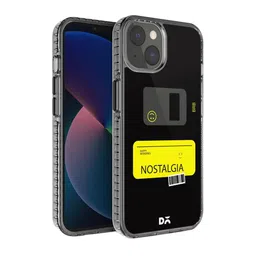 DailyObjects Black & Yellow Stride Printed iPhone 13 Mini Phone Case-51
