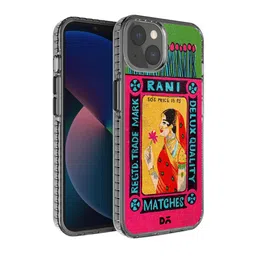 DailyObjects Green & Red Printed iPhone 13 Mini Back Case-14