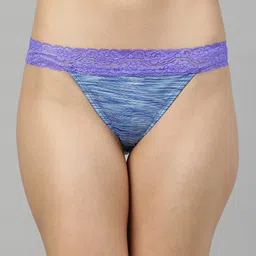 Berrys Intimatess Women Blue & Purple Printed Lacey Bikini Briefs BI-ISB-1002PS-image-60