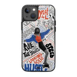 DailyObjects Drift4L Printed iPhone 13 Mini Super Slim Back Case image 5