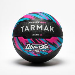 Size 6 Basketball R500 - Black/Pink-image-51