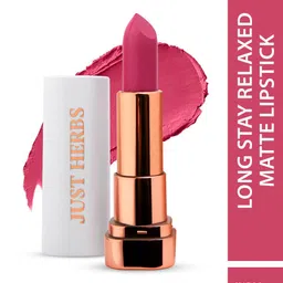 Just Herbs Long Stay Relaxed Matte Lipstick - 4.2 ml - 16 Peachy Pink-11
