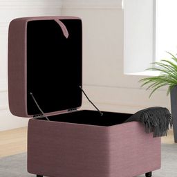 Duroflex Zivo Plus Fabric Ottoman With Storage-39
