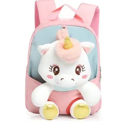 Smily Kiddos Unisex Kids Unicorn Plush Applique Backpack-41