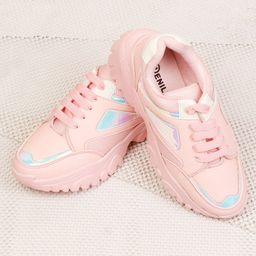 Denill Women Pink Running Shoes-44