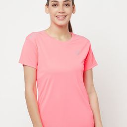 Truerevo Women Pink & cherry blossom pink T-shirt-image-73
