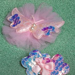 Stoln Girls Set of 2 Embellished Alligator Hair Clip-92