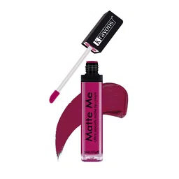 krayons Matte Me Ultra Smooth Matte Liquid Lip Color 5 ml - Wow Pink image 3