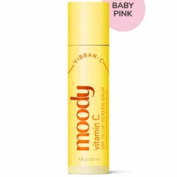 MOODY Vitamin C SPF 15 Tinted Lip Screen Balm With Mandarin Orange 5.8g - Baby Pink-6