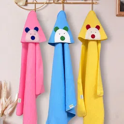 OyO Baby Infants 3 Pieces Fleece AC Room 210 GSM Blanket Wrappers-image-12