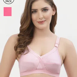 Floret Pack of 2 Non-Wired Non-Padded Everyday Bras-15