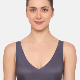Sloggi Women Charcoal Removable Padded Bra-35
